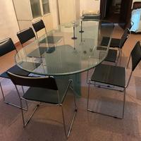 Tavolo in cristallo 240x110  moderno