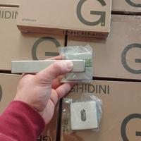 maniglie ferramenta satinata per porte battenti