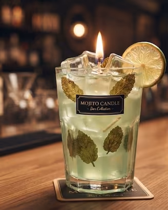 Candele personalizzate per bar