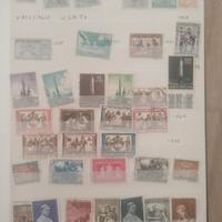 Francobolli Stock Poste Vaticane anni 60-80 