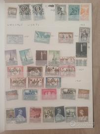 Francobolli Stock Poste Vaticane anni 60-80 