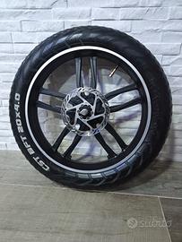 ruota completa fat bike 24"