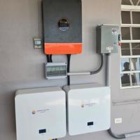 Kit 6kw Fotovolotaico 10kw batteria impianto isola