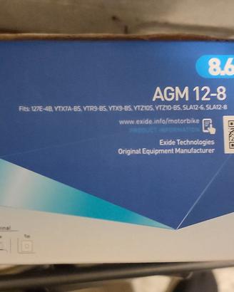 Batteria moto AGM per Yamaha MT-09.