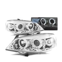 FARI OCCHI ANGEL PER OPEL ASTRA G 97-04 CROMATO