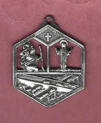 Medaglia-S.Cristoforo e Nostra Signora de A/Strada
