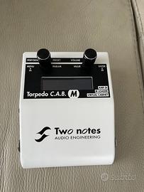 Two Notes Torpedo Cab plus + amp sim modeler