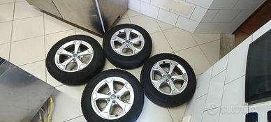  4 Cerchi in lega Orig. Audi 17" + Gomme Invernali