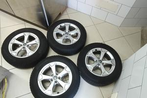  4 Cerchi in lega Orig. Audi 17" + Gomme Invernali