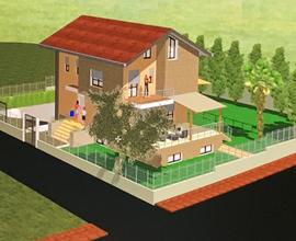 Terreno edificabile con progetto villa unifamiliar