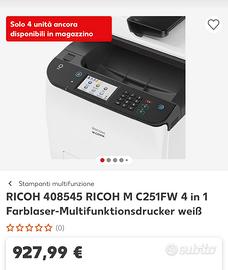 RICOH stampante laser M C251FW