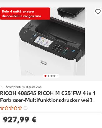 RICOH stampante laser M C251FW