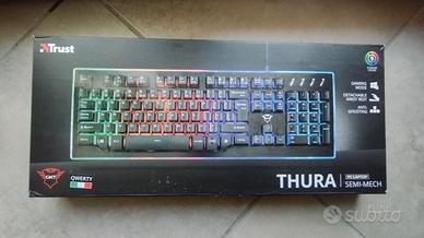 Tastiera Trust thera semimeccanica  