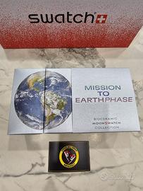 SWATCH X OMEGA MISSION TO THE EARTHPHASE  NUOVO