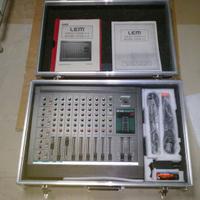 Mixer LEM Multimix 8+6 + case e 2 microfoni