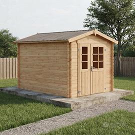 CASETTA DI LEGNO LONDRA 200x300x222h spess. 28mm
