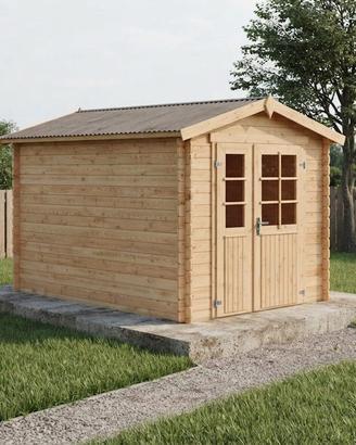 CASETTA DI LEGNO LONDRA 200x300x222h spess. 28mm