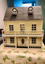 Casa delle Bambole DE AGOSTINI Completa di Arredi