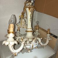 Lampadario + 2 applique