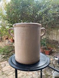 Vaso in terracotta smaltata vintage – 30 cm
