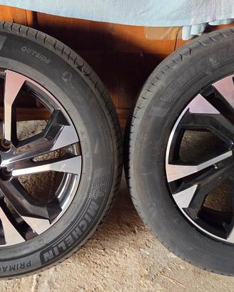 4 cerchi e gomme peugeot 2008