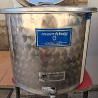 Contenitore in acciaio inox 30 lt per vino