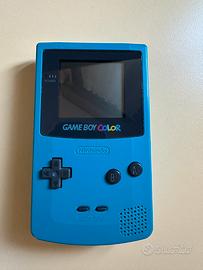 GAME BOY COLOUR + POKEMON BLU