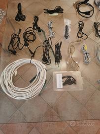 Set cavi, connettori e jack
