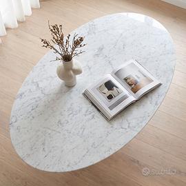 Tavoli Tulip Saarinen ovale/tondo marmo Carrara !
