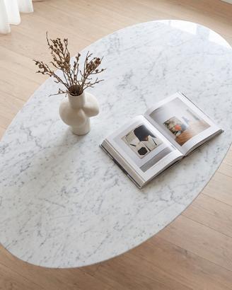 Tavoli Tulip Saarinen ovale/tondo marmo Carrara !