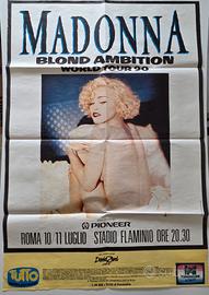 Manifesto Madonna Blonde Ambition Tour 1990