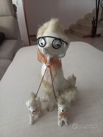 Raro Set Barboncini Vintage ceramica anni 60