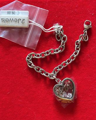 Bracciale con cuore e infinito 2jewels 