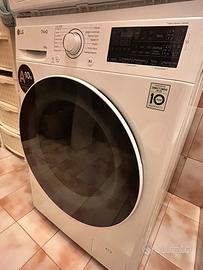 Lavatrice LG + Asciugatrice Samsung in garanzia