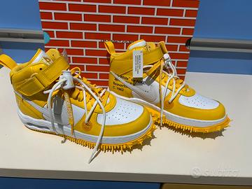 Air force 1 mid sp LTHR  per OFF-WHITE