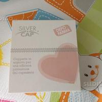 Coppette proteggi capezzolo in argento silvercup