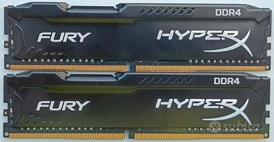 MEMORIE RAM HYPERX 8 GB (2 x 4 GB), DDR4, 3200 MHz