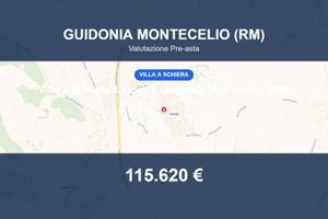 Immobile in asta di 60 m² con box auto a Guidonia 