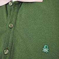 Polo Benetton verde. Taglia XL