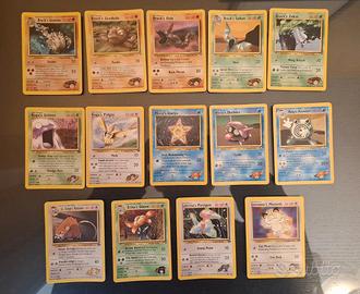 14 carte Pokémon Gym Heroes da collezione! 