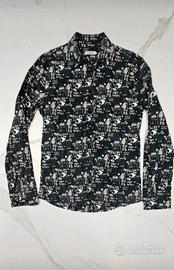 Camicia a maniche lunghe con stampa