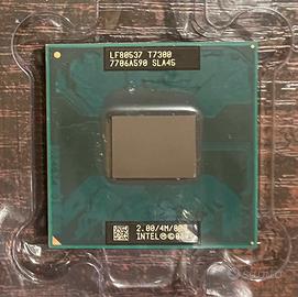 Cpu per notebook T7300 core 2 duo 2 GHz socket P