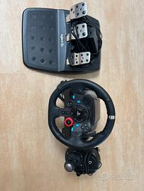 volante logitech g29 con cambio manuale