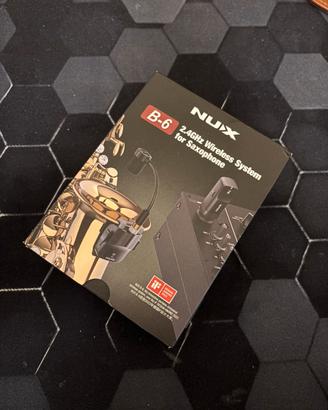 Microfono Wireless Nux B-6 per Sassofono