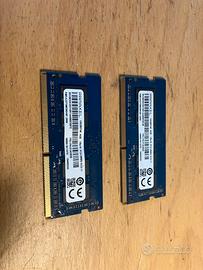 2x4GB RAM DDR4 8GB