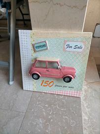 Quadro rilievo mini Cooper