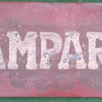 Insegna Vintage - Ferro CAMPARI