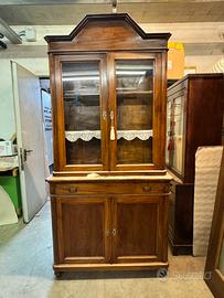 Vetrinetta in  legno massello