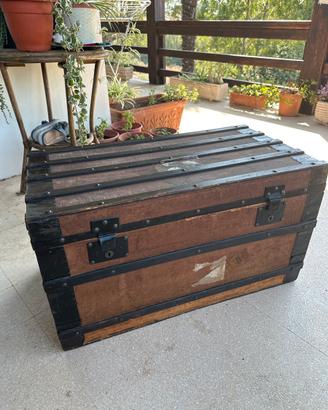 Baule fino ottocento