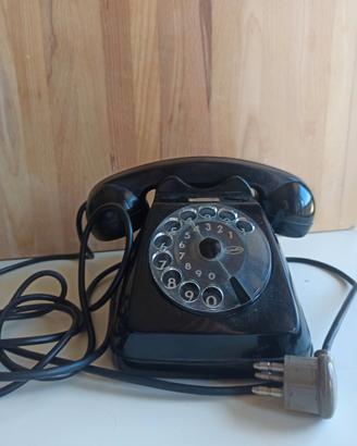 Telefono con rotella in bachelite